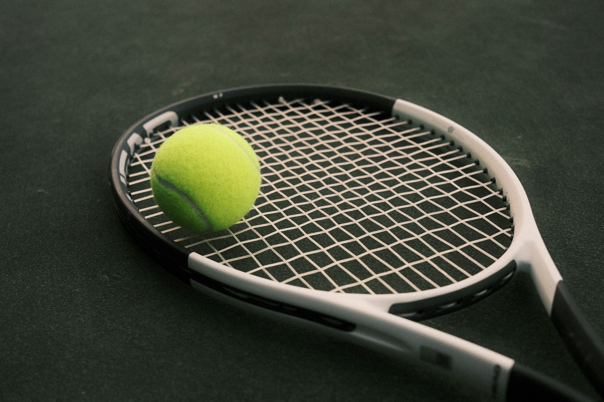 Tennis racquet collection